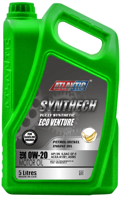 ATLANTIC SYNTHECH ECO VENTURE  FS SAE 0W-20 API SN/GF5 A5/B5