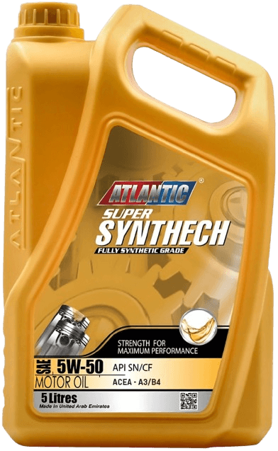 Atlantic Super Synthech Engine Oil SAE 5W-50 API SN/CF